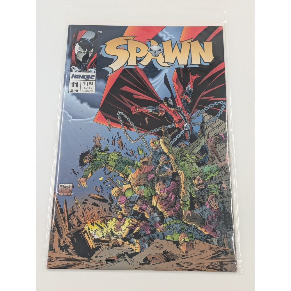 Image Comics Spawn Issue #11 June 1993 Todd McFarlane Frank Miller Vintage Comic